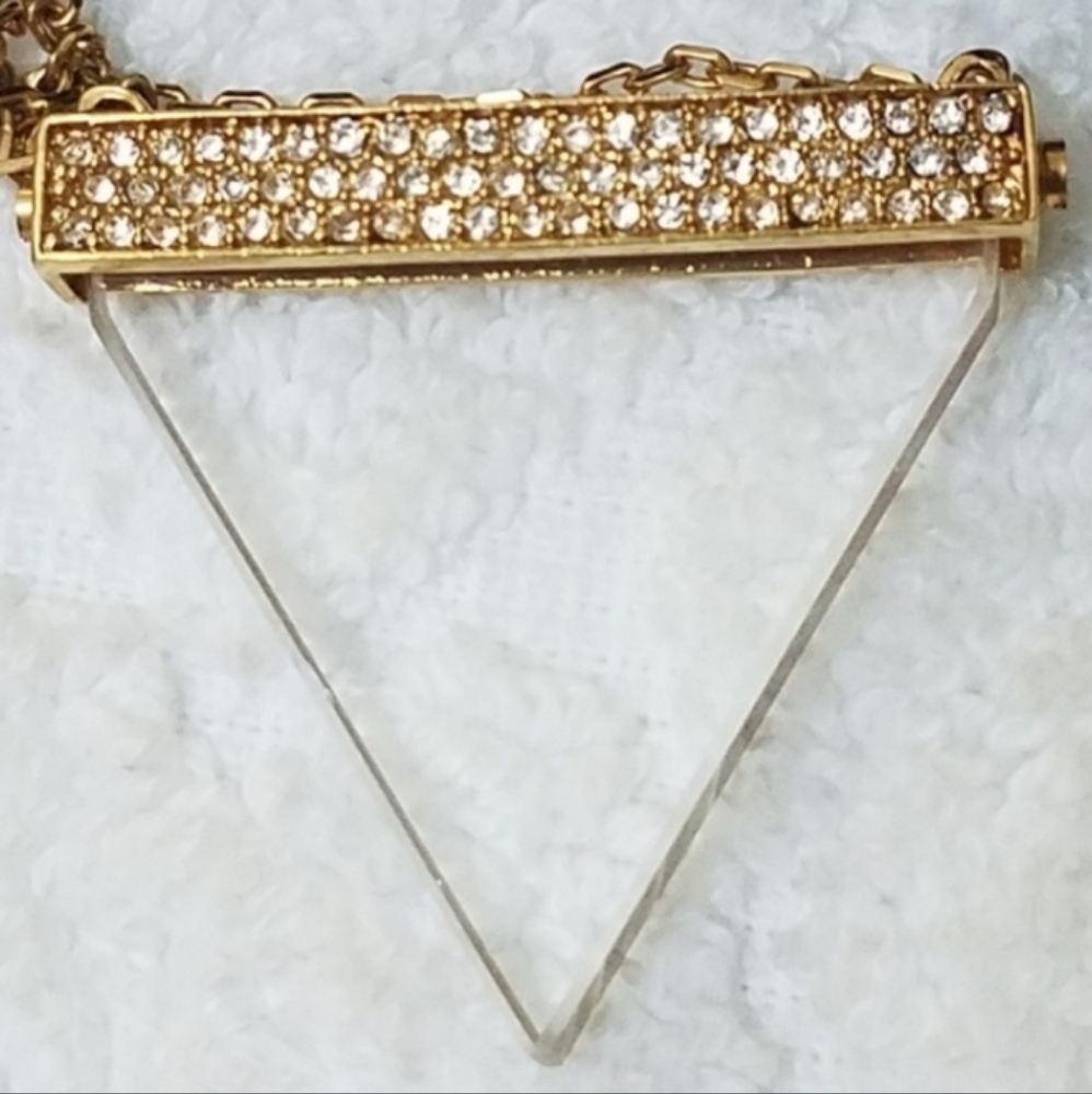 🎋Michael Kors Triangle Crystal Pendant - Picture 7 of 7